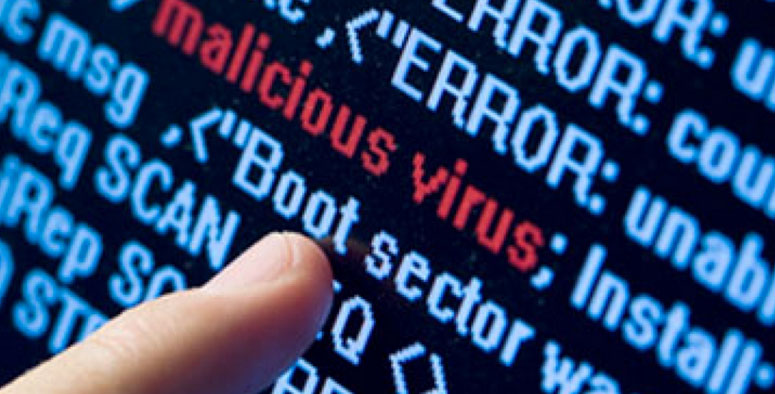 amenaza informática mediante códigos (virus) maliciosos